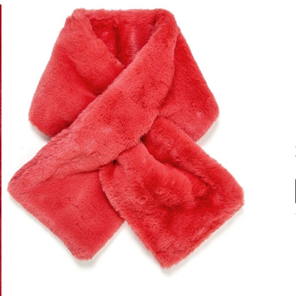 BOGO Rino and Pelle Stip Faux Fur Scarf